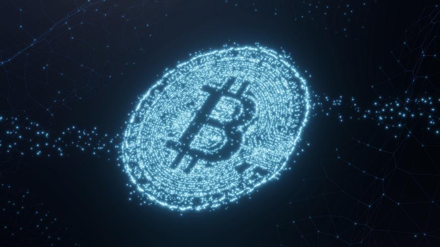 Bitcoin mining and hosting illustration